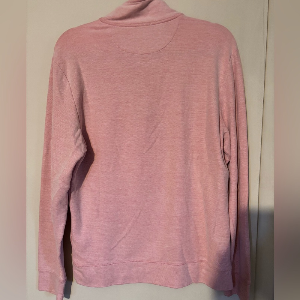 Vineyard Vines Pink Quarter-1/4 Zip Pullover - Picture 6 of 6